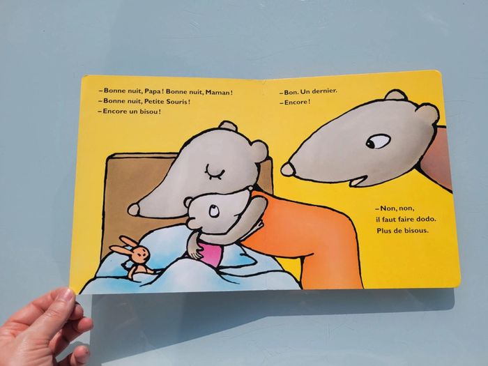 Livre tout-carton L'école des loisirs 👼 Croque-bisous 😽 - photo numéro 3