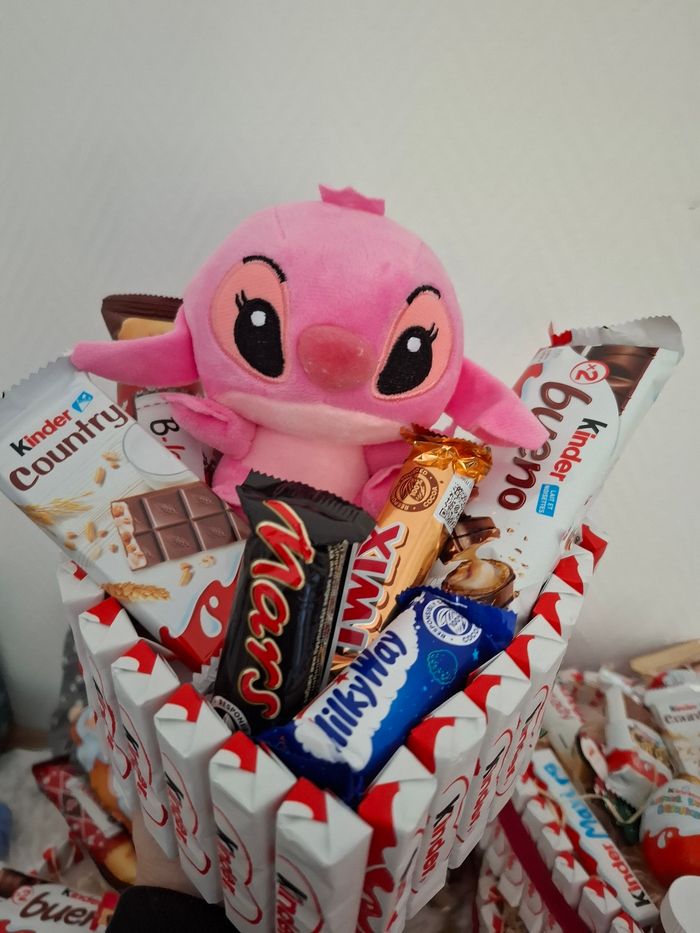 Box kinde peluche stitch