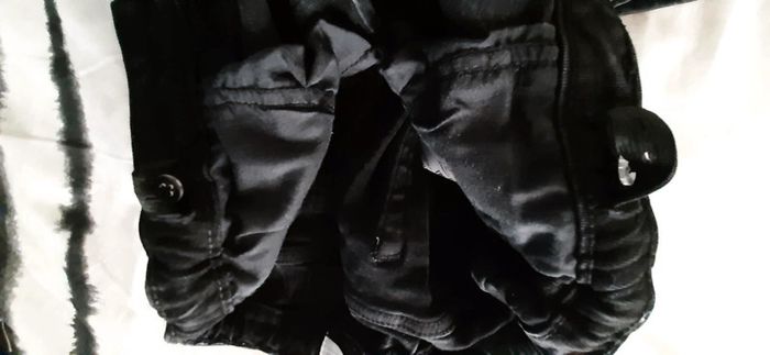 Jean noir pattes d'éléphant taille 164 cm - photo numéro 4