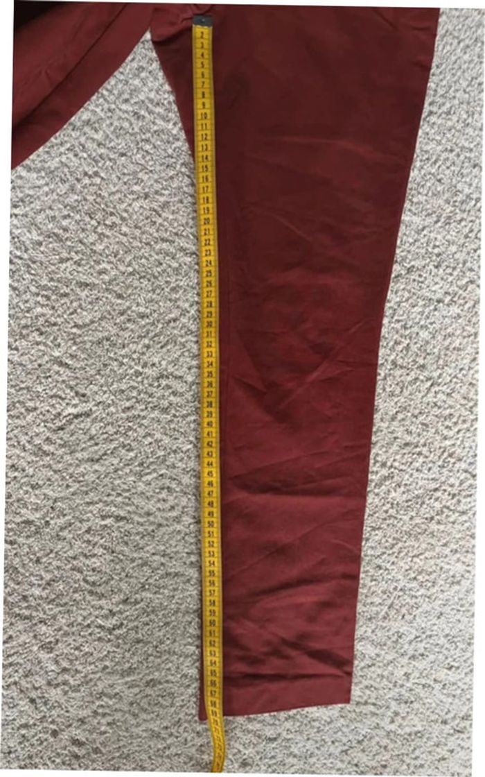 Pantalon skinny Kiabi couleur brique taille 42 - photo numéro 7