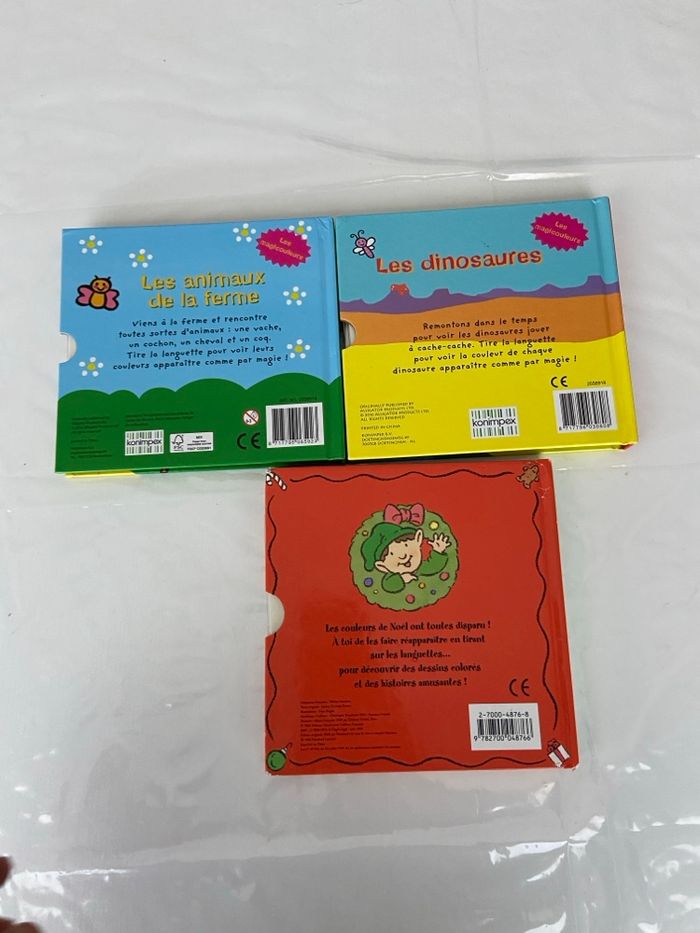 Lot de 3 livres interactifs “Les Magicolouleurs - photo numéro 2