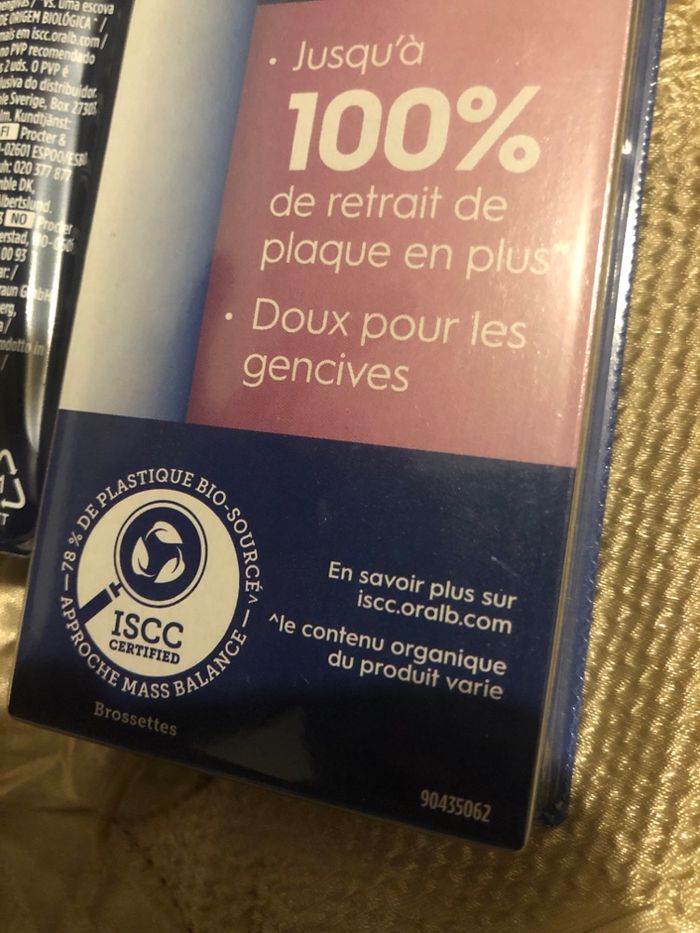 Lot brossettes oral b sensitive - photo numéro 4