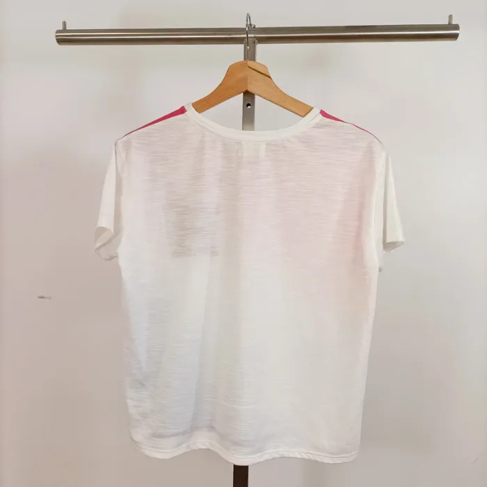 T-shirt dégradé rouge/bleu – CMT Atelier – Taille M estimée A681 - photo numéro 5