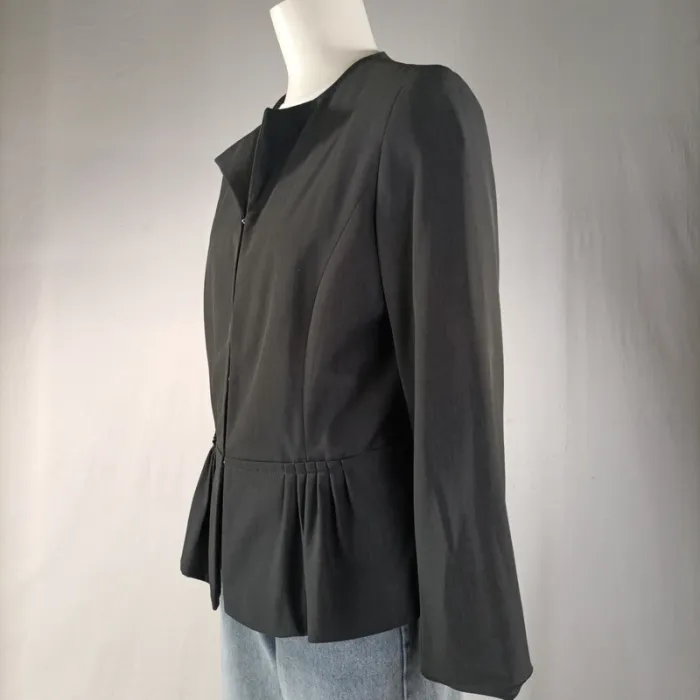 Veste Grise Basic cintrée - Veste classique - 1 2 3 - Taille 38 Élégante, classe - photo numéro 5
