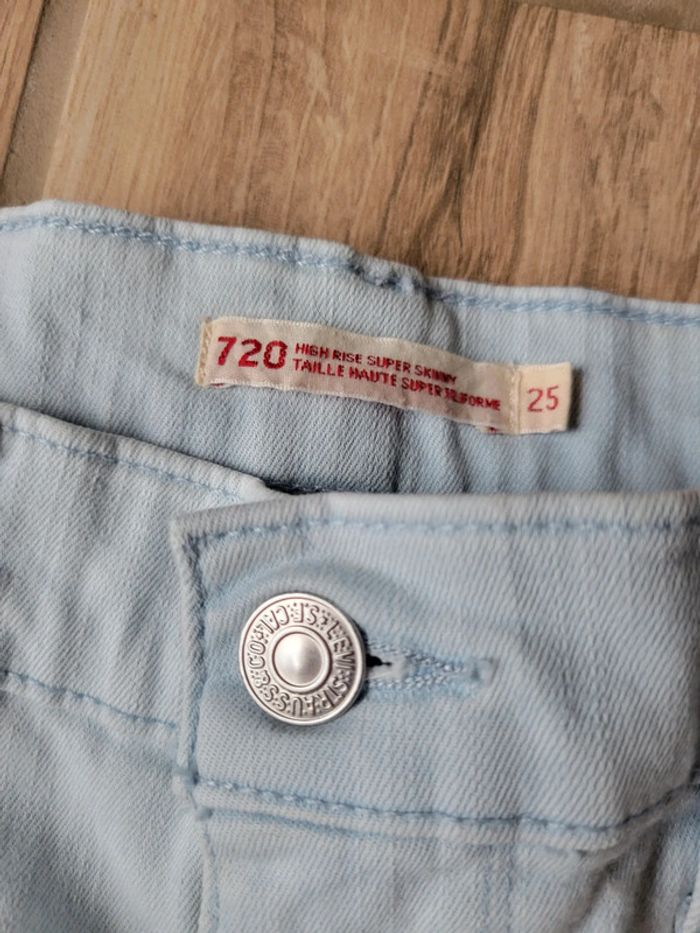 Levi's 720 High rise super skinny- 25 - photo numéro 5