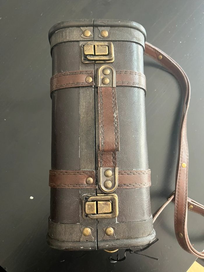 Malle valisette coffre Mallette en bois Harry Potter - photo numéro 2