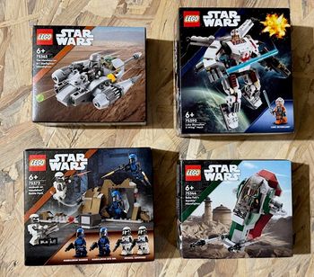 Pack LEGO Star Wars - 75344 / 75363 / 75373 / 75390 - Neufs et scellés