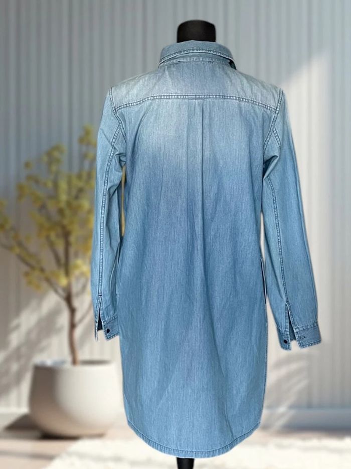 Robe-chemise en jean clair 100% coton – 19.70 T. 44 IT (40 FR) - photo numéro 3