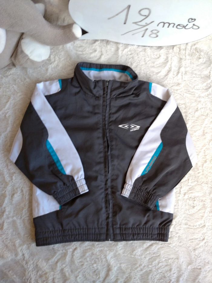 Veste de jogging zippée Garçon 12/18 mois Umbro - photo numéro 2