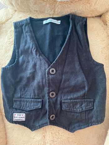 Gilet blazer sans manches