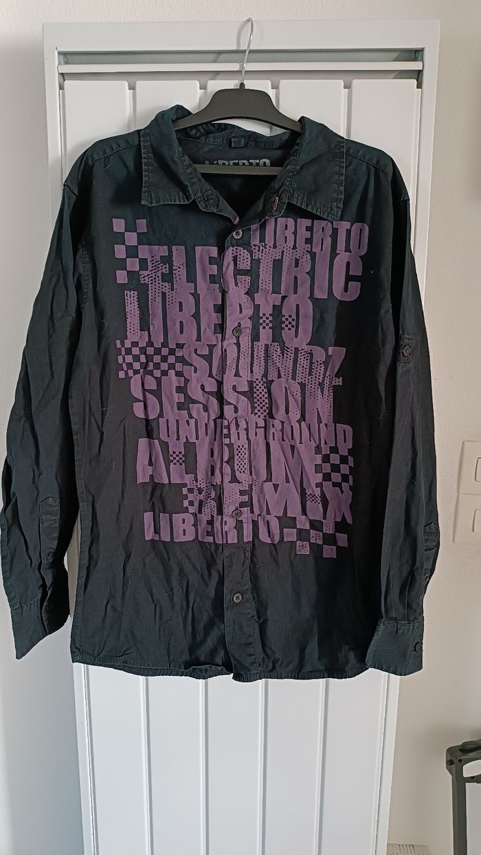 Chemise manches longues taille 14 ans garçon