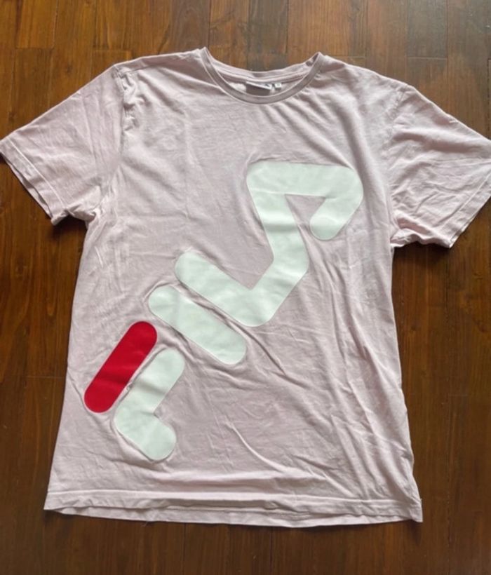 Teeshirt rose fila M mixte