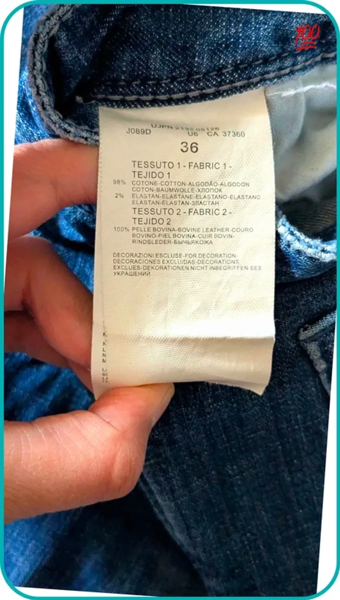 Jeans destroy Diesel Sleenker homme 46 - photo numéro 9