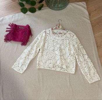 Haut en broderie anglaise - LOLAZITA