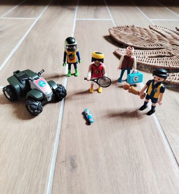 🎾Playmobil lot de figurines personnages différents sportifs