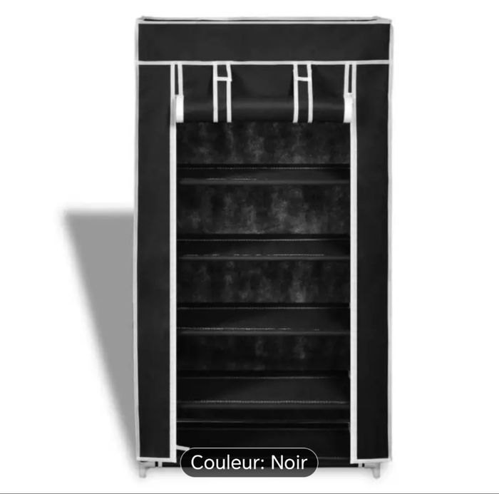 Armoire à chaussure en tissus neuf - photo numéro 4