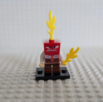 Figurine Disney Vice-versa : Colère , style lego