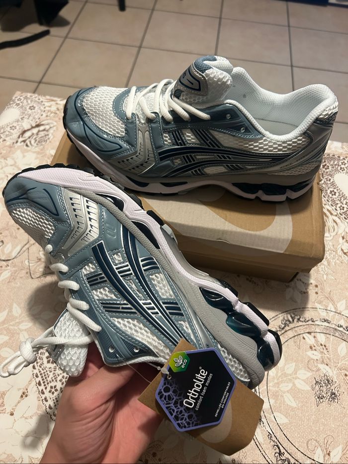 Asics Kayano 14 white fordj grey - photo numéro 4