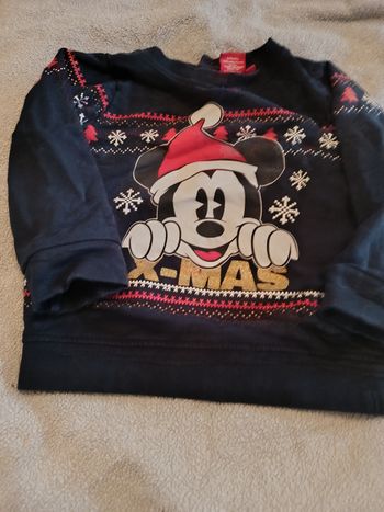 Pull noël mickey