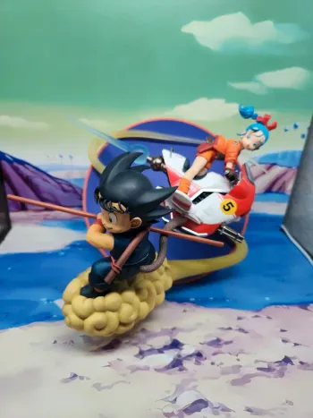 Figurine Dragon ball Goku et Bulma Figuarts Zero