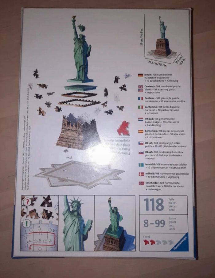 Puzzle 3 D neuf - photo numéro 2