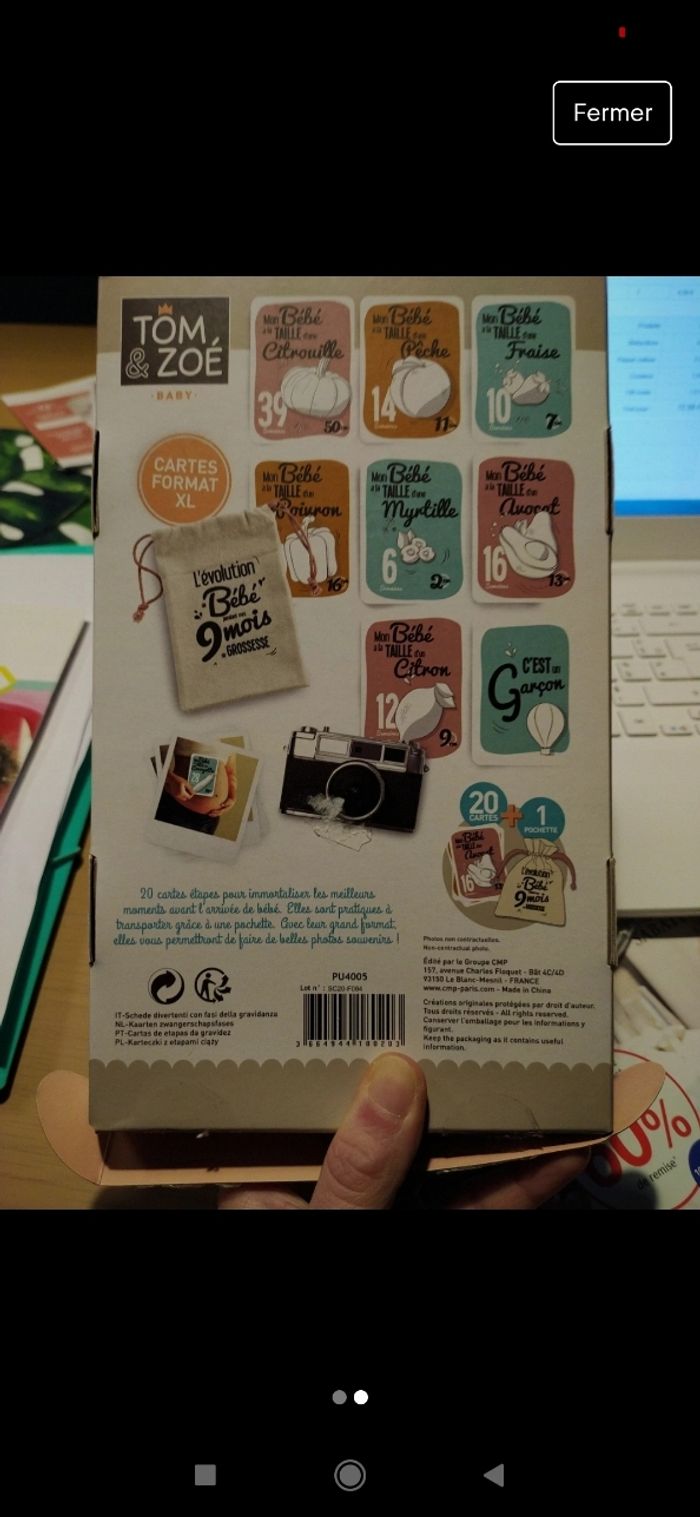 Cartes étape grossesse - photo numéro 2