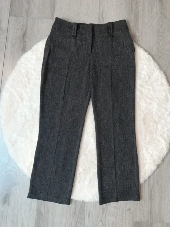 Pantalon droit gris anthracite – Coupe classique – T. 40