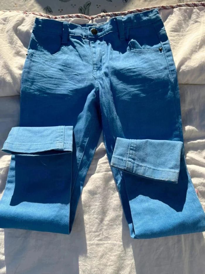 Pantalon bleu Eldys bleu 8 ans