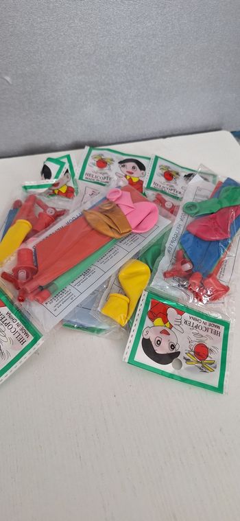 Lot de 5 ballons hélicoptère 