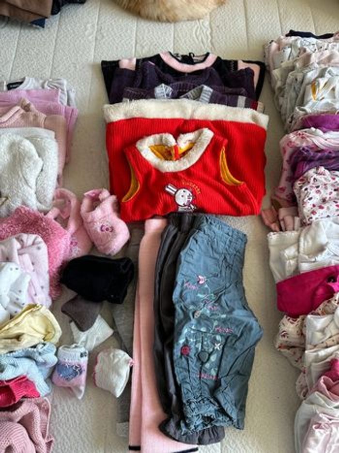 Lot vêtements fille hiver 3 mois - photo numéro 3