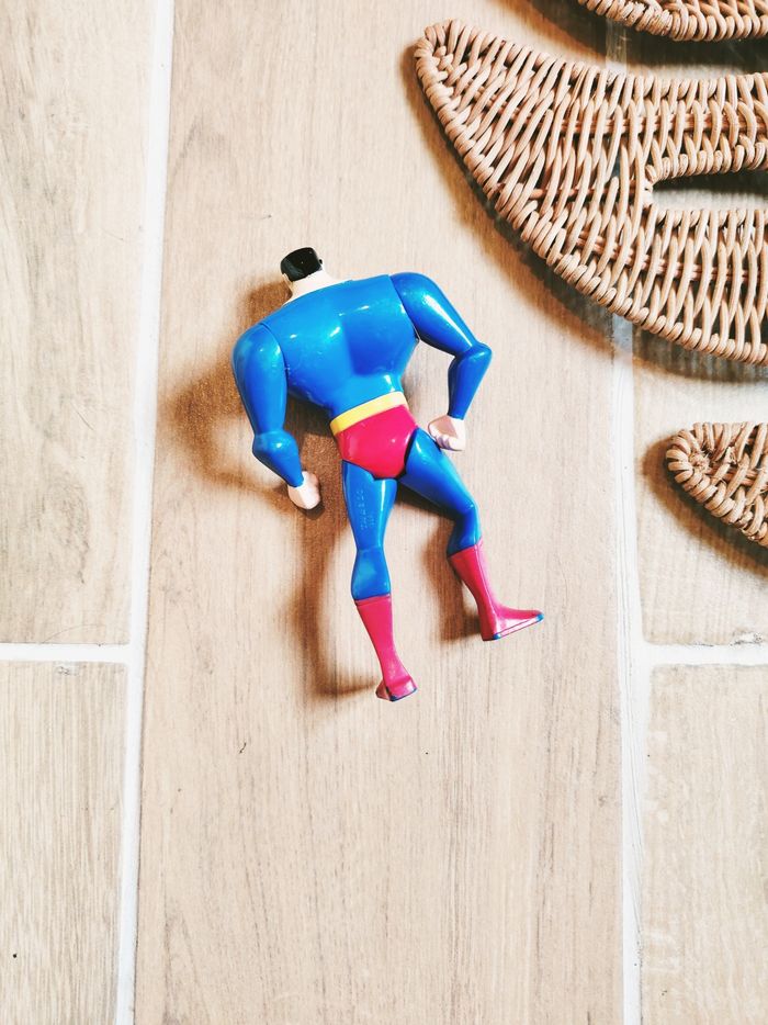 💫Figurine Superman Justice league Dc comics année 2009 Mattel - photo numéro 2