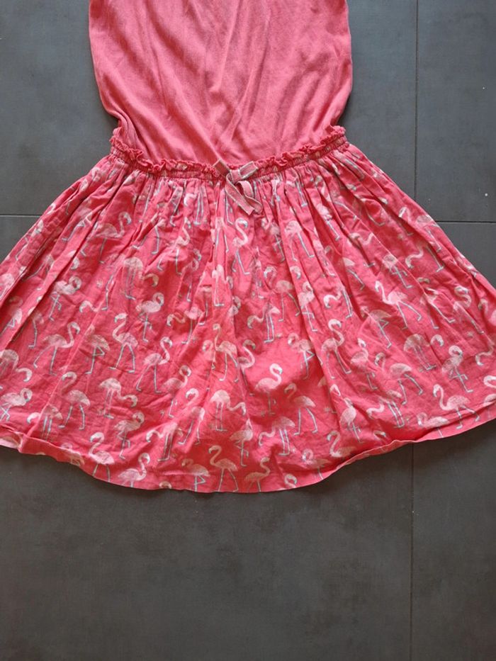 Robe été kaki 12 ans flamand rose - photo numéro 2