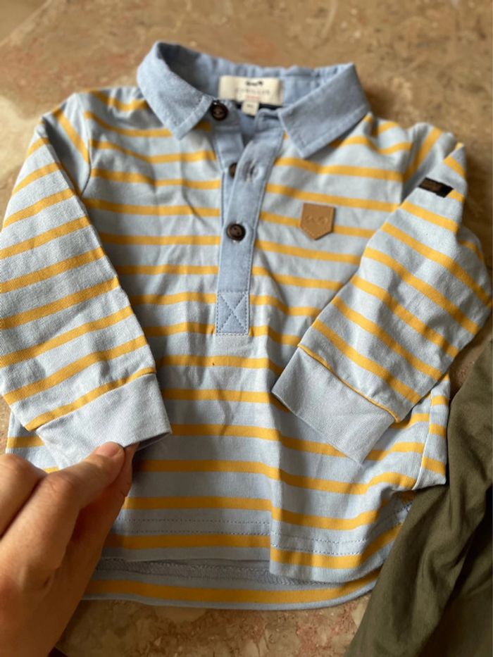 Lot chemise et polo 6mois garçon - photo numéro 3