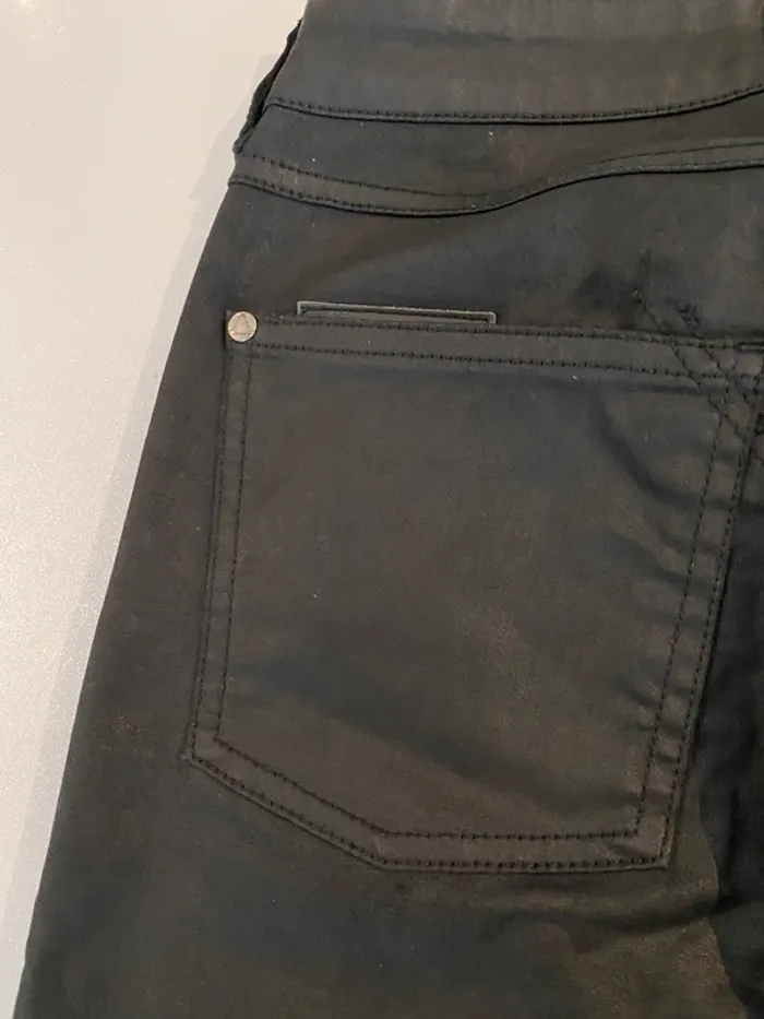 Jeans noir effet huile eleven Paris - photo numéro 7