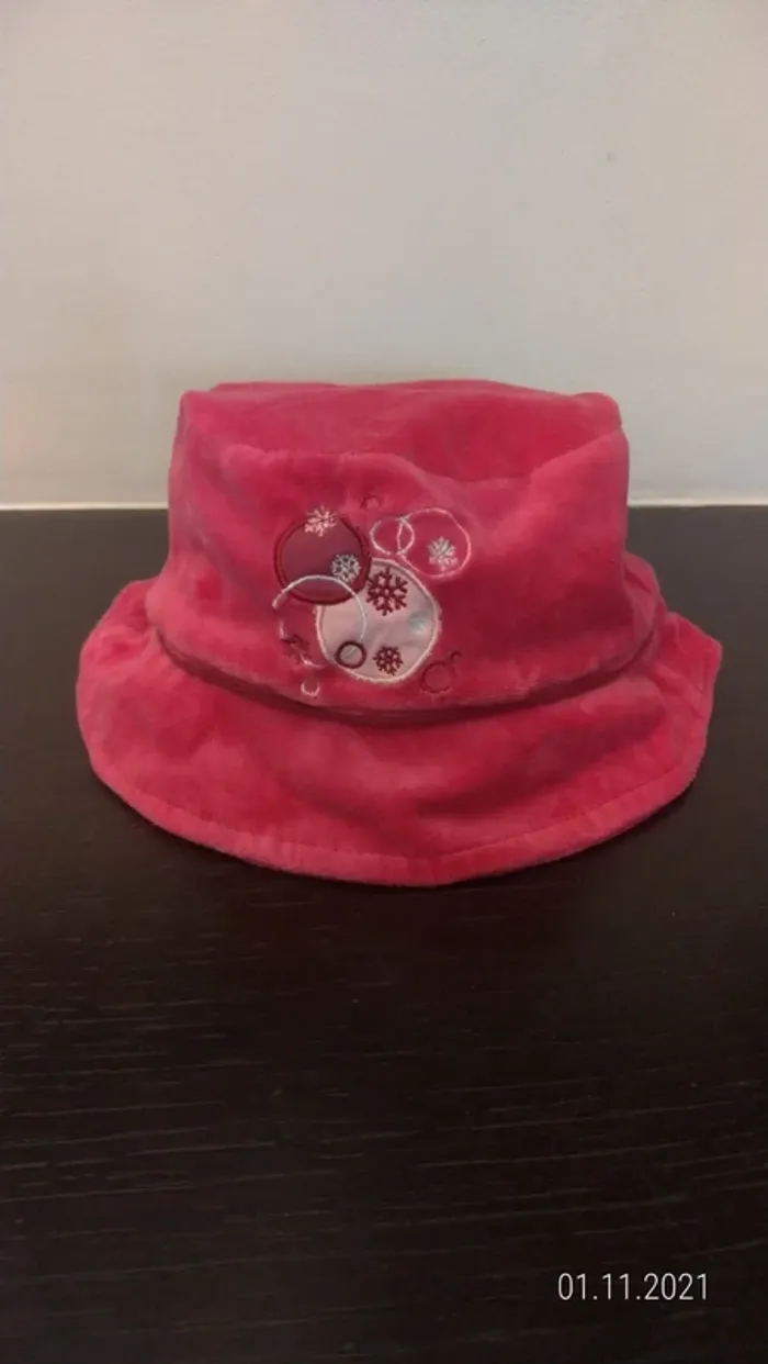 Bob / chapeau hiver rose 48cm