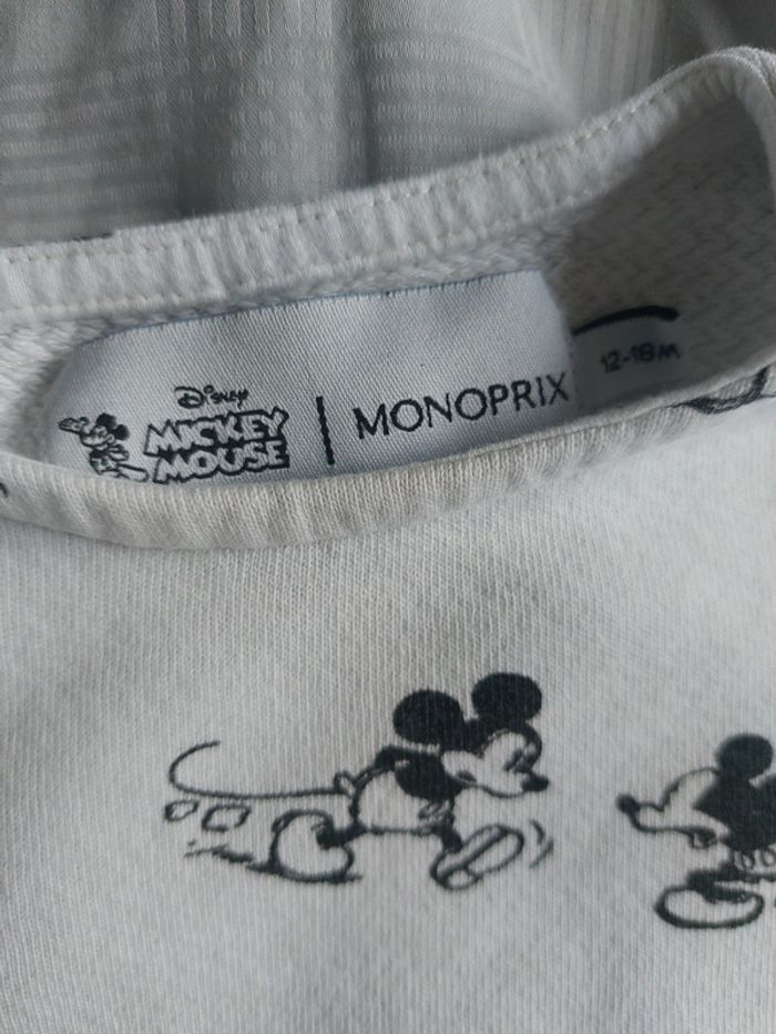 Sweat Monoprix Disney taille 18 mois - photo numéro 3
