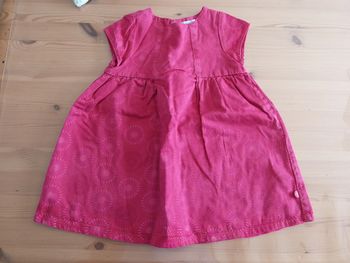 Robe rose motifs fleurs