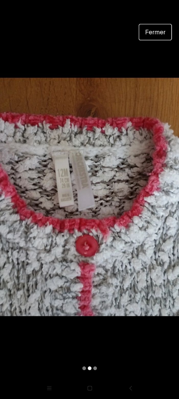 Gilet Orchestra taille 1 an en très bon état - photo numéro 2