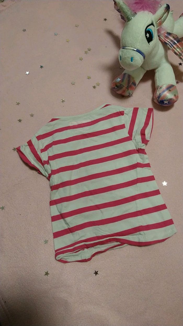 Tee-shirt taille 2 ans marque in extenso en très bon état - photo numéro 2