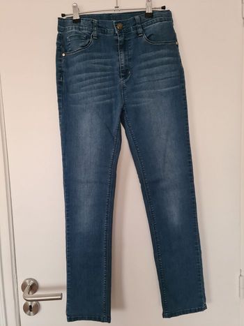 Jean fille bleu marque 3 pommes 13 / 14 ans