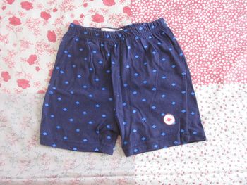 Short léger bleu marine 18 mois