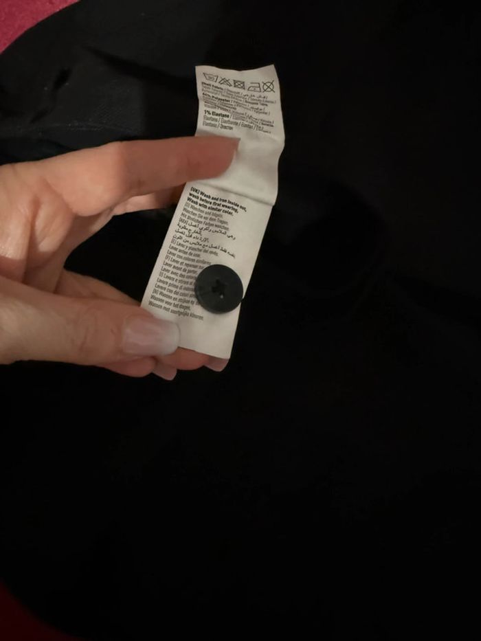 Pantalon cargo Pimkie, noir état neuf 32, xxs - photo numéro 5