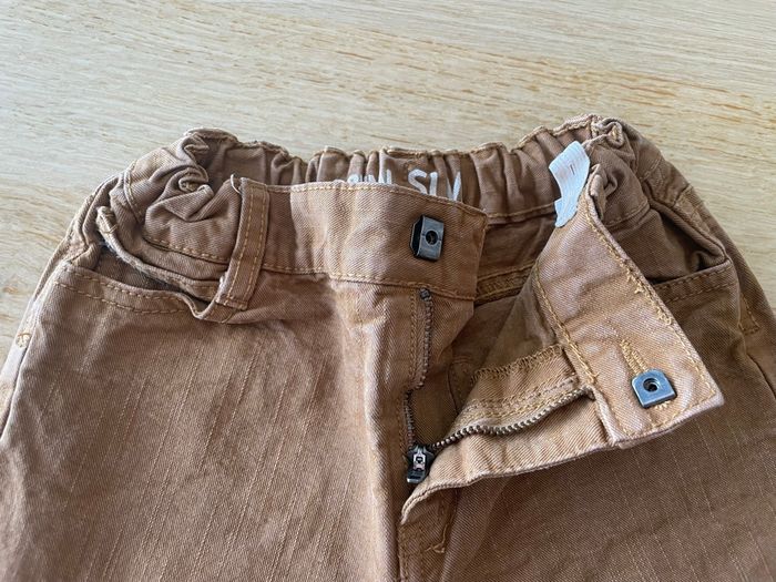 Pantalon camel slim taille 6 ans - photo numéro 5