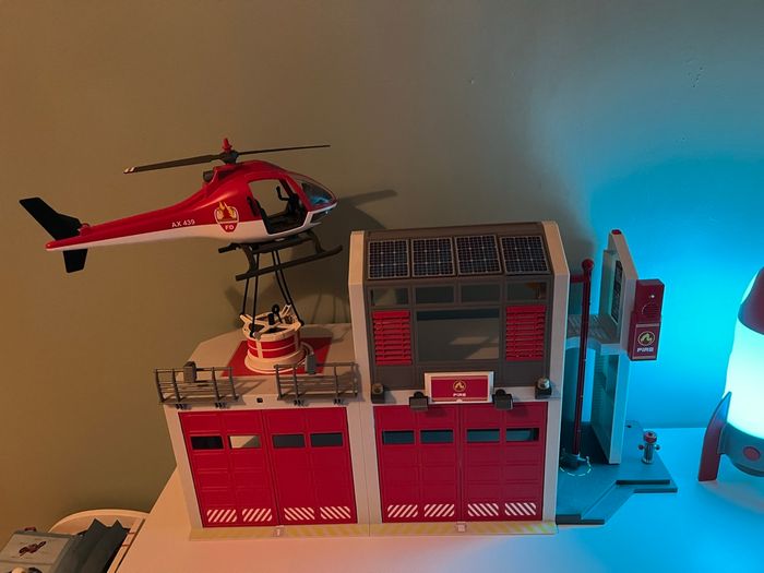 Caserne pompier Playmobil - photo numéro 4