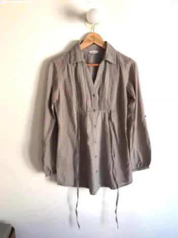 Chemisier taille 38/40 Camaïeu manches longues