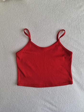 Débardeur / crop top rouge