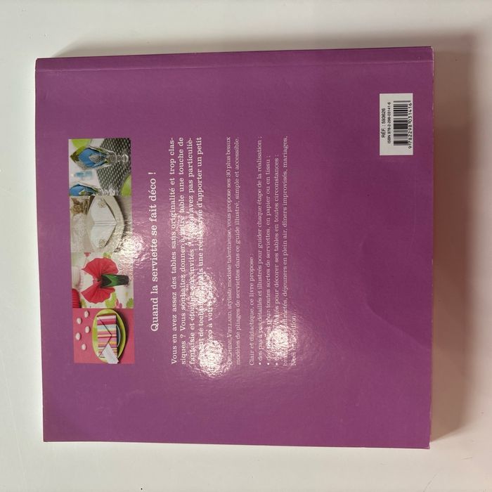 Livre pliage de serviette - photo numéro 3