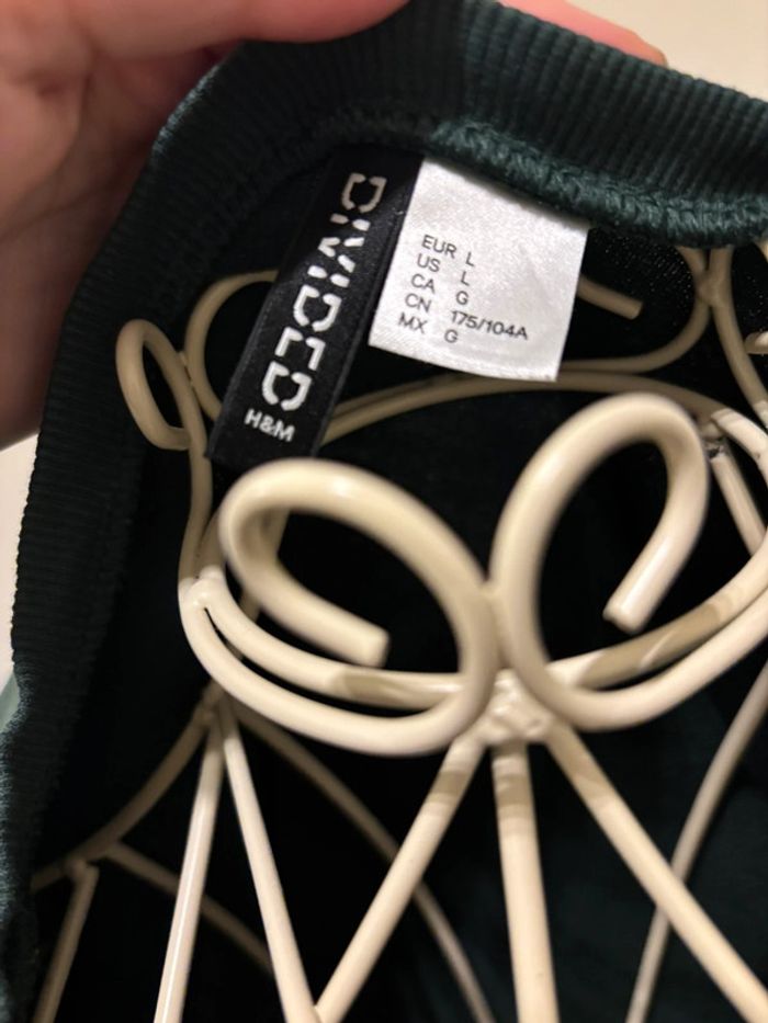 Pull léger H&M coupe loose - Taille L - Logo “Positivity” - photo numéro 5