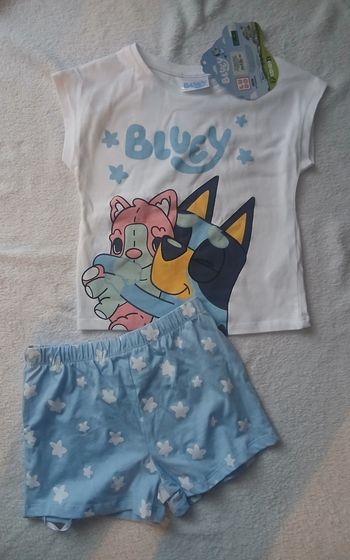 Pyjashort Bluey neuf 4/5 ans