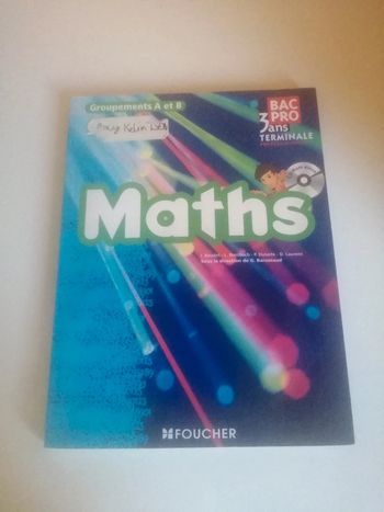 🌸Maths, bac pro 3 ans, Terminale professionnelle : Groupement A et B 🌸